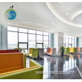 Elegant modern reception office sofa modular waiting room